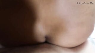 SO TURNED ON for her FIRST WHITE COCK ( SHE SCREAMS
