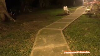 I meet a women into the park and invite her