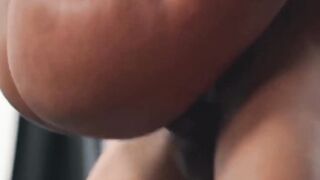 Bae curvy black aryana adin loves big black cock into her