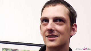 Stupid German Cuckold let his Anorexic ex-wife Screwed Stranger