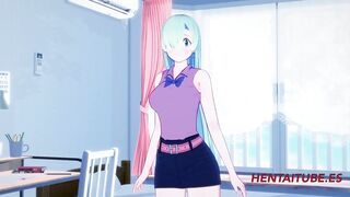 Seven Deadly Sins Anime - Eliza Hand Job and Head -