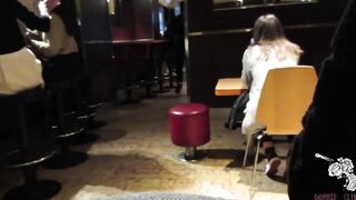 Public Remote Control Toy and Final Oral Sex inside a Changing Room - B&C