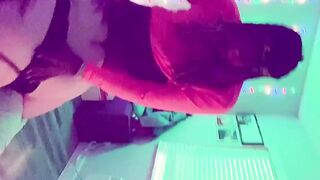 Interracial three-way with goth white Bbw & goddess red head Hispanic