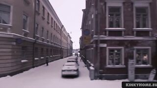 Winter Rimjob for His Booty - Naughty fantasy
