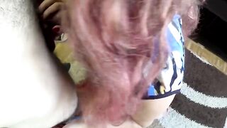 MILF washed the floor. son saw and banged! her into
