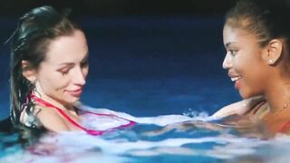 vixen spoiled rich girls have 3 way at spa