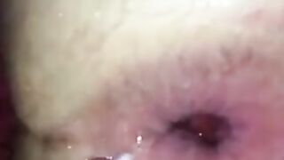 Hole booty fisting my hubby