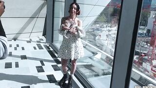 Esluna Love Banged! By two Strangers,Exhib Into Outside And Squirt