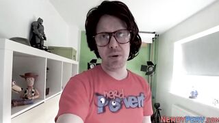 Vagina licking geeks pervert gets blown