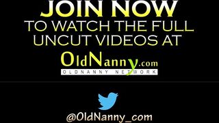 OLDNANNY Older Lady and 19 Year Old chick Dyke Fun