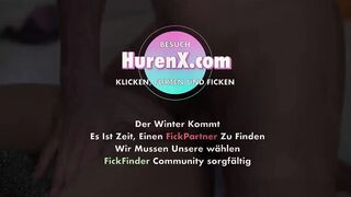 Dark Hair mit groBen Titten bekommt einen Cummed