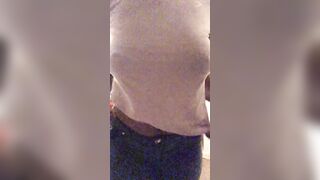 Lonely sexsual MILF posing and having fun with her nipples