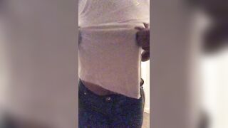 Lonely sexsual MILF posing and having fun with her nipples