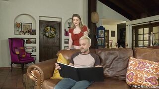 Spicing things up with a muscular cock inside their relationship