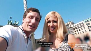 █ Blonde two Hole Snatch GABI GOLD Picked Up into