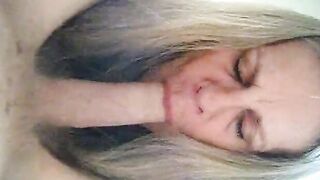 Erotic Beth Enjoying my cum