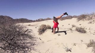 DTFsluts - BLONDE PAWG DEEPTHROATS LONG PENIS GETS HARD DOGGY STYLE