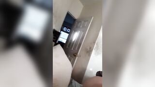 Husband films and jerks while wifey fucks bbc