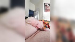 Husband films and jerks while wifey fucks bbc