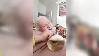 Husband films and jerks while wifey fucks bbc