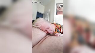 Husband films and jerks while wifey fucks bbc