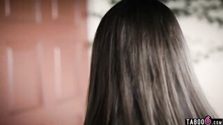 Innocent college eighteen Aften Opal plowed for the first time
