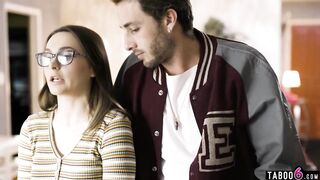 Innocent college eighteen Aften Opal plowed for the first time
