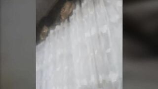 She put his cock inside honey and starts to eat on periscope