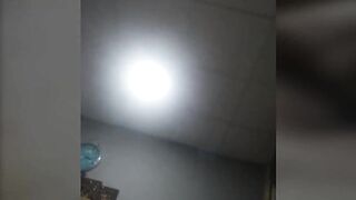 She put his cock inside honey and starts to eat on periscope