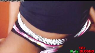 Juicy Twat Sex Freak Naija Olosho Salma got down with