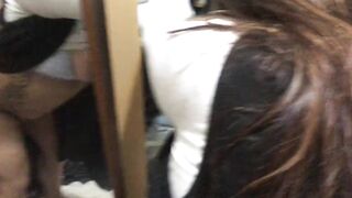 I POUNDED my friend's MILF into her closet Part two