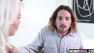 Religious stepmom persuaded in anal sex