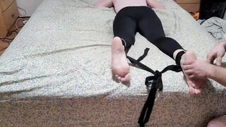 tickle torture 18 bound down bdsm