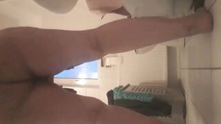 My Fat Fiance Peeing while Standing (Compilation)