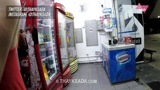 Goddess ex-wife showing off inside many places