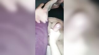Feetfuck inside my Asshole and licking foot.