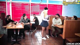 CHICAS LOCA - Super Sexy Lesbo Party With Hispanic Babes! WOW!