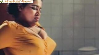 Mallu aunty big breasts blowing with honey