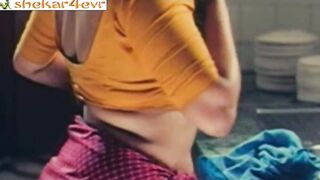 Mallu aunty big breasts blowing with honey