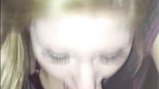 Her first oral sex expiriance on web cam