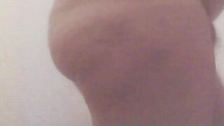 Furry pussied wifey before and after shower