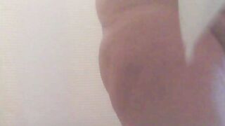 Furry pussied wifey before and after shower