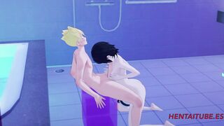 Boruto Cartoon - Boruto Fucks and lick Sarada's Cunt