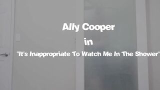 Step-Milf into The Shower - Ally Cooper -