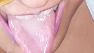 Swallowing fresh milk