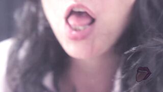 Married woman doing bj until drinking sperm.