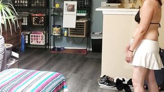 Watching my slutwife got used by her favorite penis