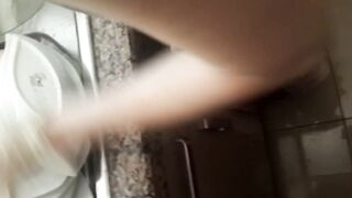 she shows sideboobs braless babe jugs, nipple slip kitchen