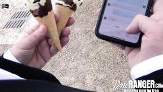 Anal plowed with ice cream mess (French Porn) - DATERANGER