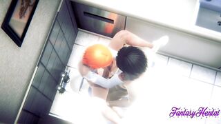 Ben 10 Cartoon 3D - Gwen is Nailed inside a